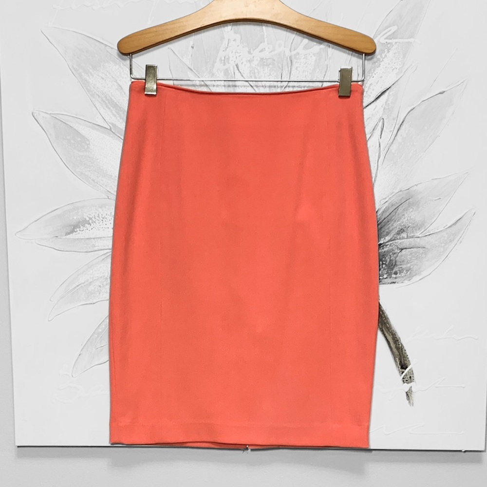 SOLD H&M Coral Pencil Skirt Size 4